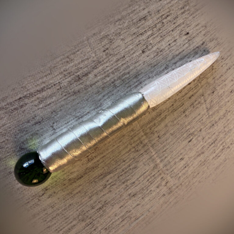 Green Obsidian Sphere Sword